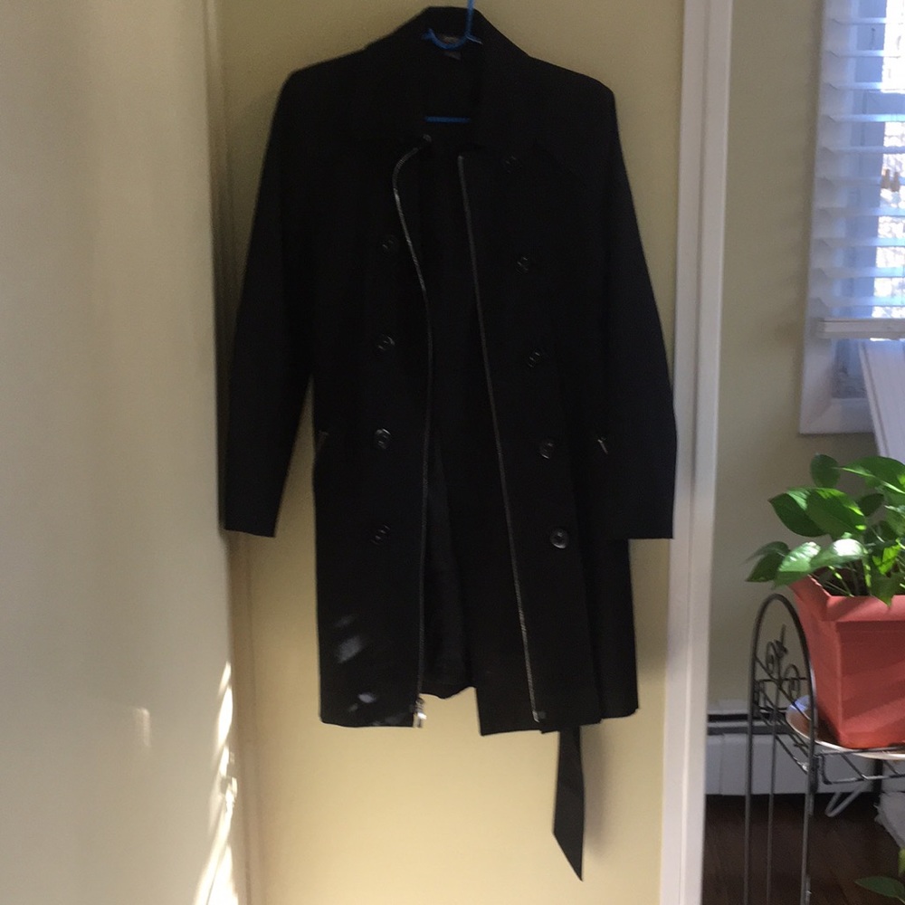 Kenneth Cole black trench